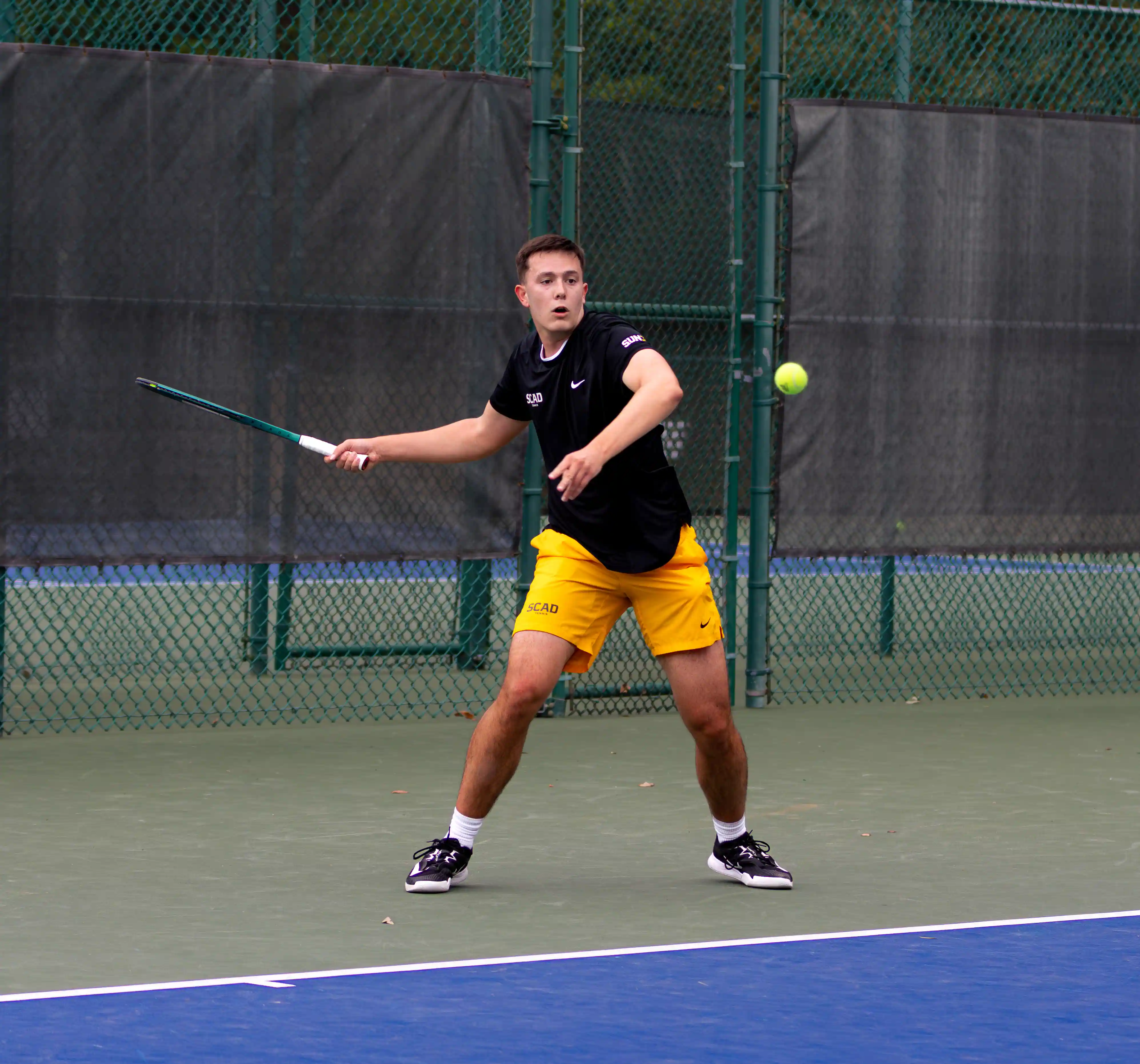 Carson O'Hara playing tennis