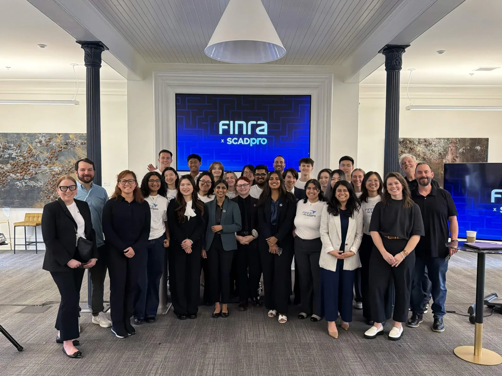 FINRA x SCADpro team photo